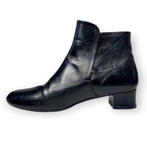 Robert Clergerie Black Ankle Boots